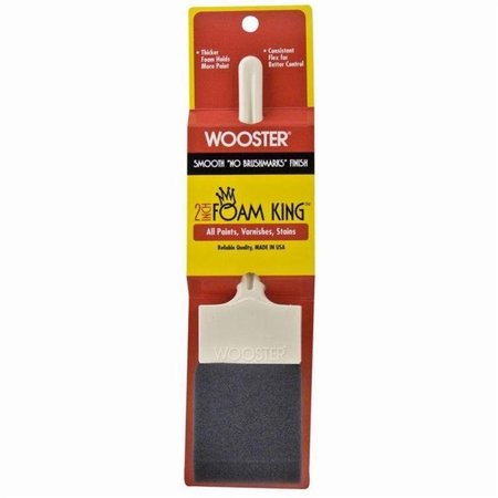 Wooster 2" Foam Paint Brush, Foam Bristle 31030020